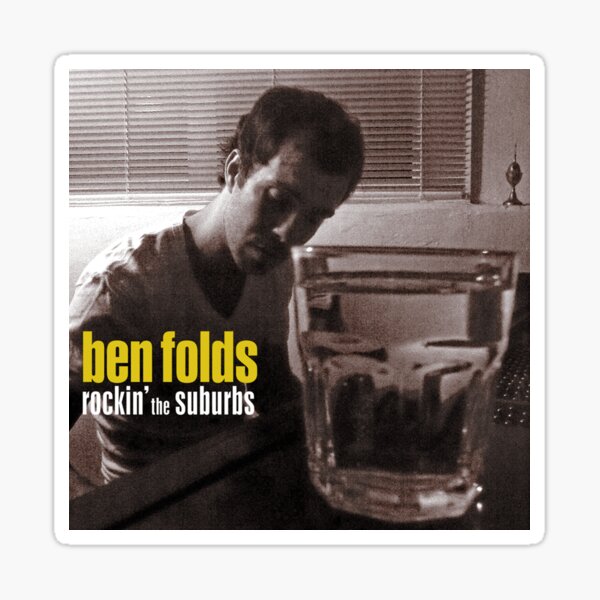 Vista previa del artículo con la obra «Ben Folds sacude los suburbios», diseñado y vendido por VanessaKelley.