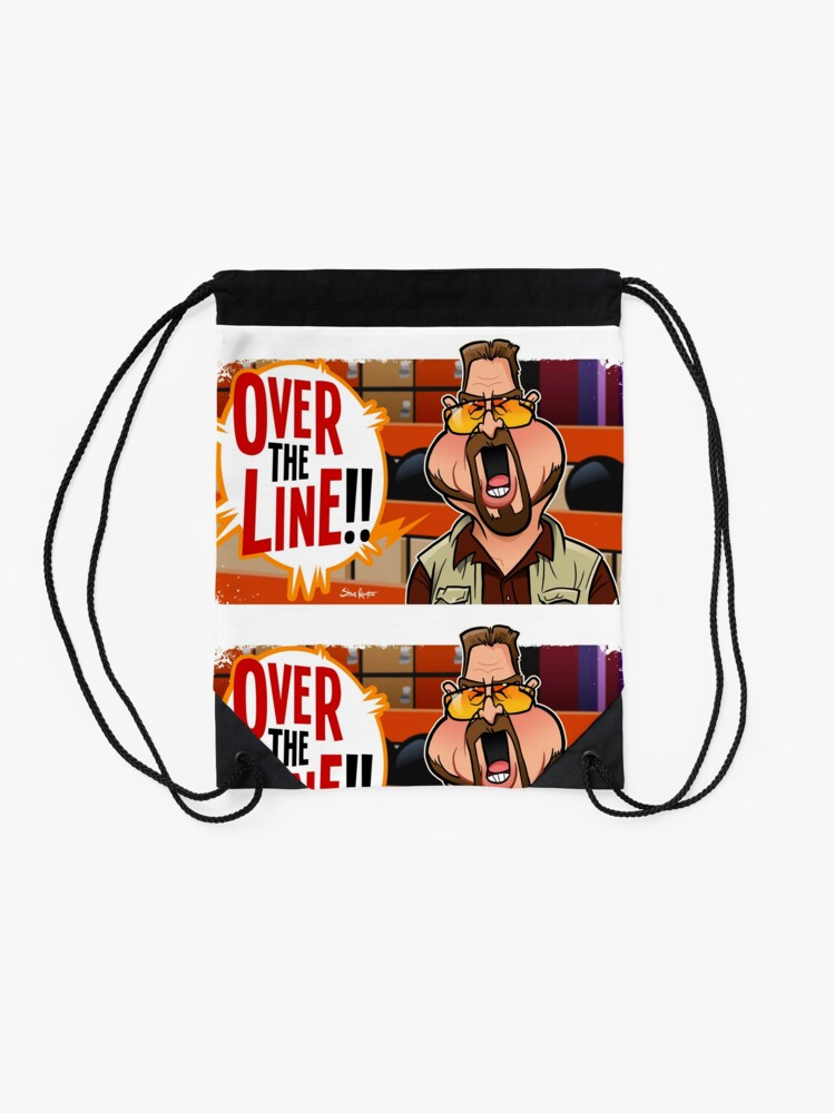 Alternate view of Over the Line Drawstring Bag