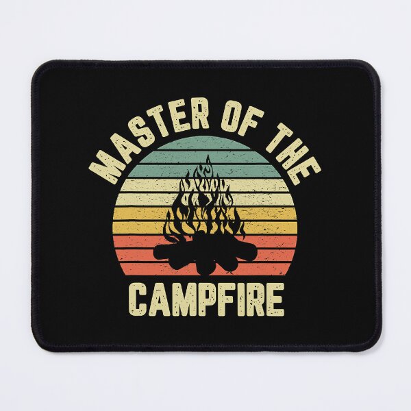 Item preview, Master Of The Campfire Camping Vintage Camper designed and sold by BennetJaco.
