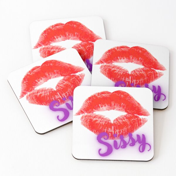 Item preview, Red Lipstick Sissy Kiss Signature designed and sold by SISSY4SISSIES.