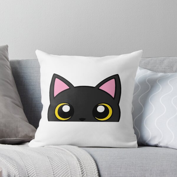 Item preview, Black Cat Peeking Peeker designed and sold by KaydenLee.