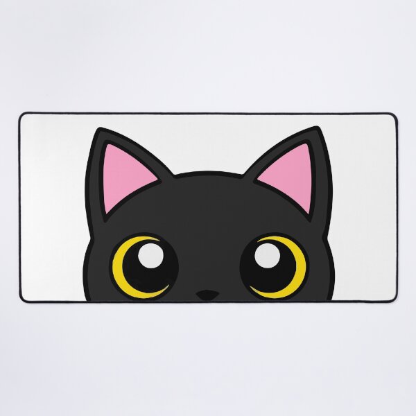 Item preview, Black Cat Peeking Peeker designed and sold by KaydenLee.