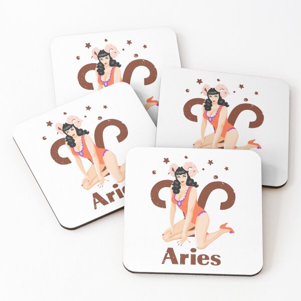 Artikelvorschau, Aries zodiac sign pinup girl | Vintage entworfen und verkauft von AnnaRuz.