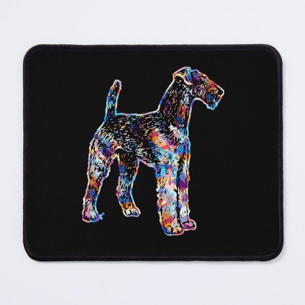 Item preview, Cool And Awesome Airedale Terrier Geometric designed and sold by UnknownArtistt.