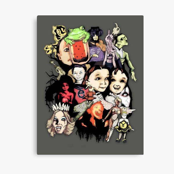 90s Albums Canvas Print