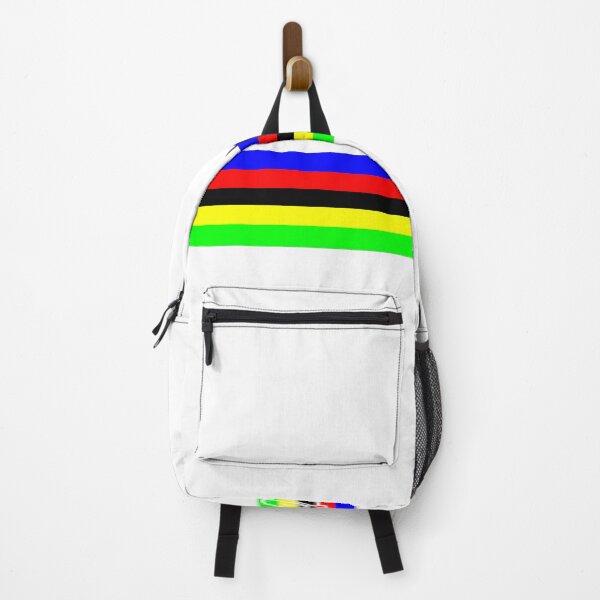 Item preview, Road bike cycling rainbow stripes world champion jersey designed and sold by Mckenna1642.