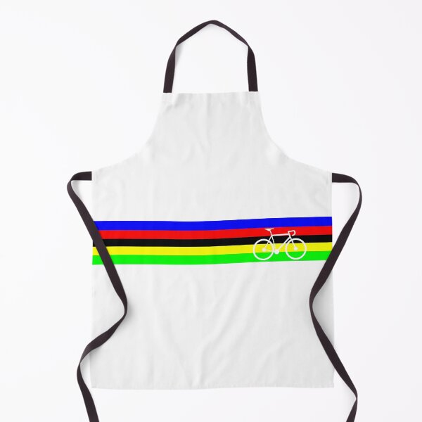 Item preview, Road bike cycling rainbow stripes world champion jersey designed and sold by Mckenna1642.