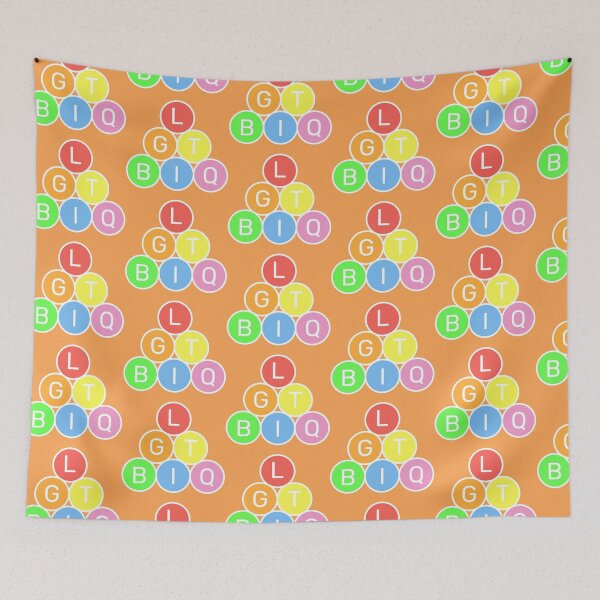 Item preview, LGTBIQ - Circles Pyramid - Pastel colors rainbow designed and sold by RainbowWordLand.
