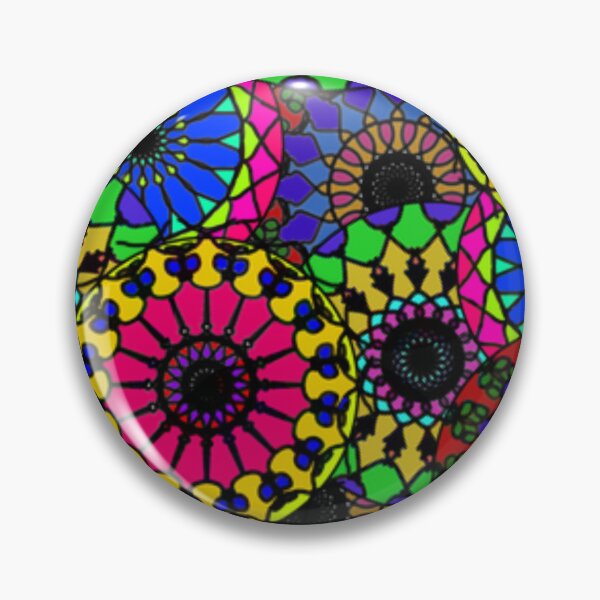 Artikelvorschau, bunte Mandala-Kunstwerke entworfen und verkauft von time-to-relax.
