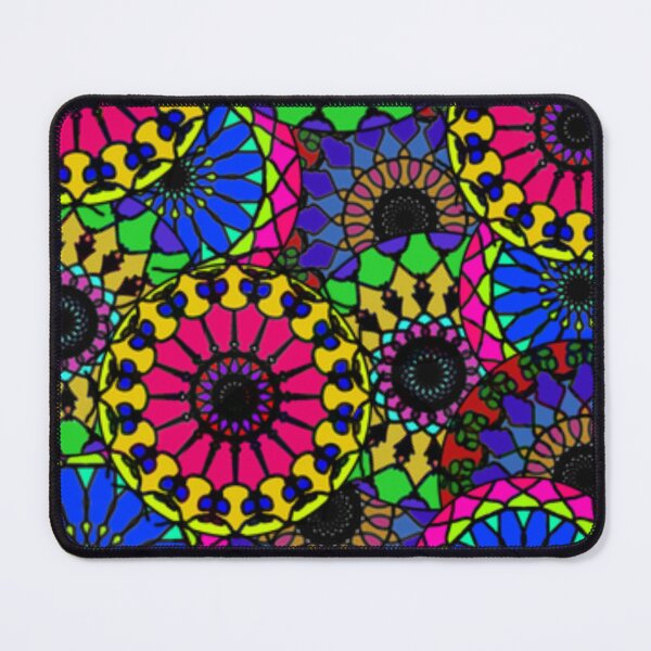 Item preview, colorful mandala artwork designed and sold by time-to-relax.