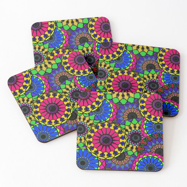 Item preview, colorful mandala artwork designed and sold by time-to-relax.