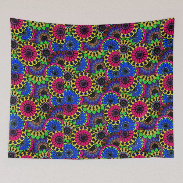 Item preview, colorful mandala artwork designed and sold by time-to-relax.