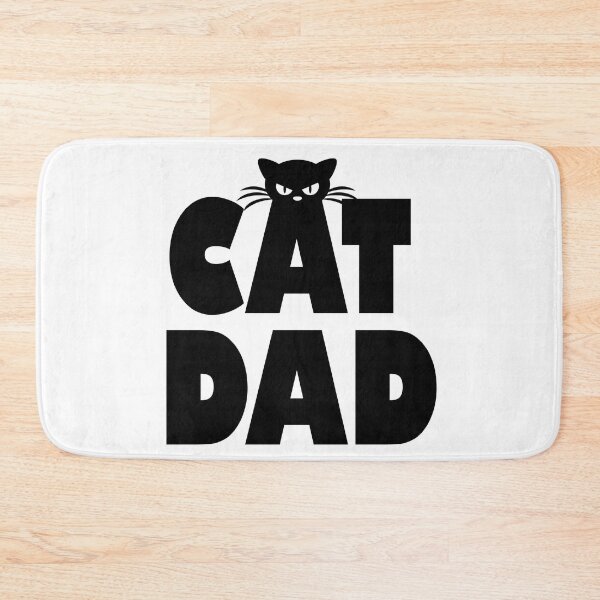 Item preview, Cool Best Cat Dad forever tee for men and cat lover designed and sold by Zeus-Studio.