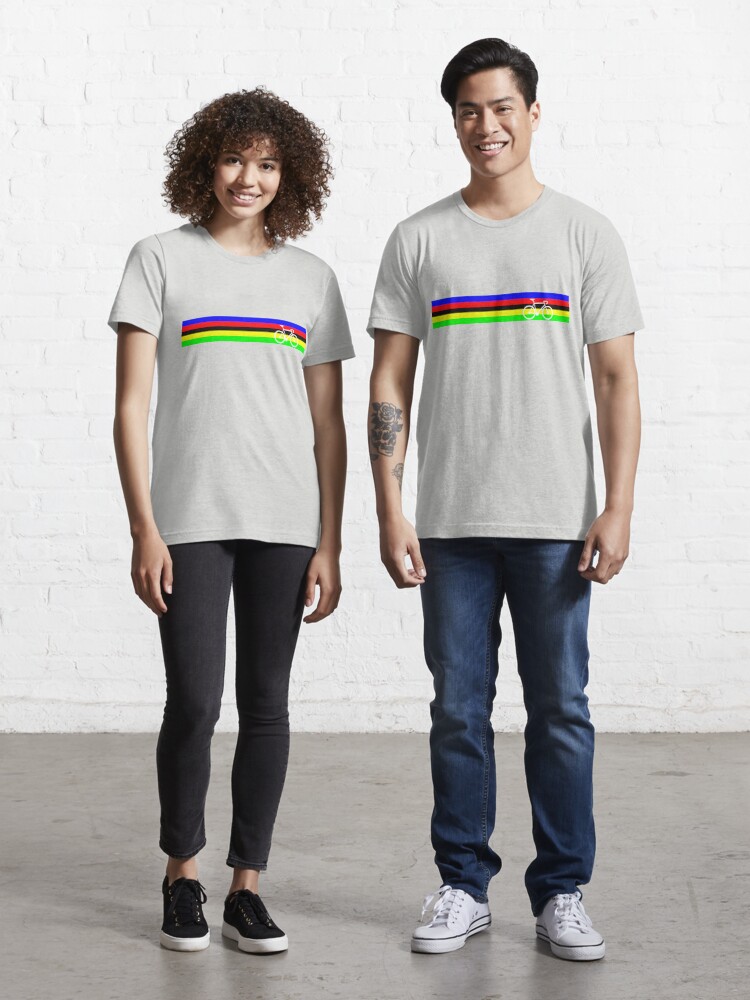 RAINBOW STRIPES JERSEY FOR WOMEN - UCI OFFICIAL