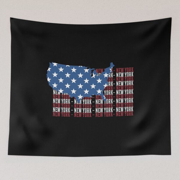 Item preview, American FLAG NEW YORK city - Patriotic Gift designed and sold by DiogoCalheiros.