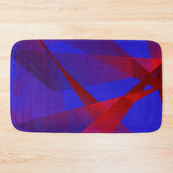 Item preview, Geometric pop art linear red designed and sold by Carolina Salazar.