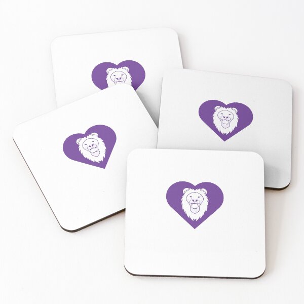 Item preview, Lion Mascot Cares Purple  designed and sold by heinerlavinf.