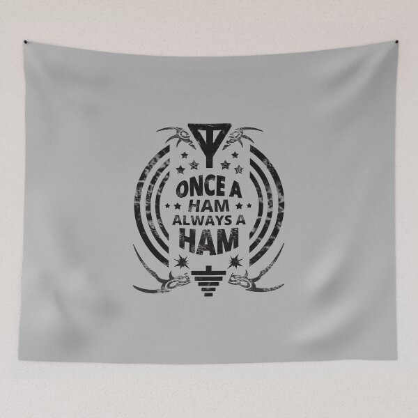 Item preview, Always a Ham Radio Operator designed and sold by Tatzki-Design.