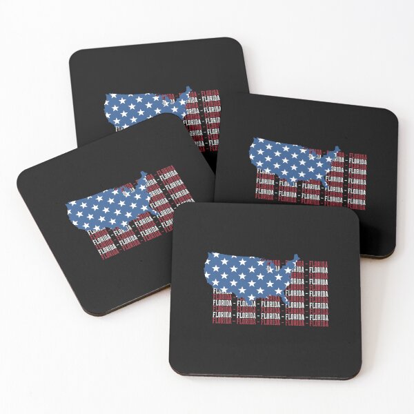 Item preview, American FLAG FLORIDA city - Patriotic Gift designed and sold by DiogoCalheiros.