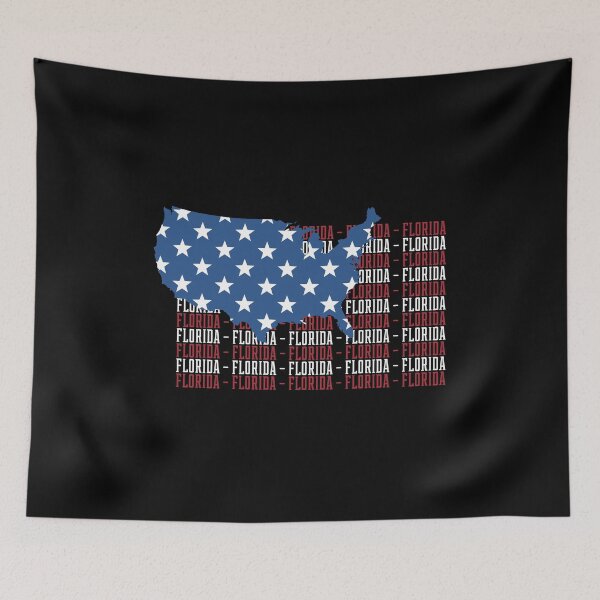 Item preview, American FLAG FLORIDA city - Patriotic Gift designed and sold by DiogoCalheiros.