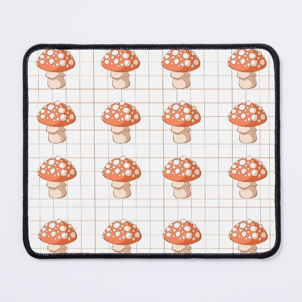 Item preview, Fly agaric gridded pattern designed and sold by Cate Harty.