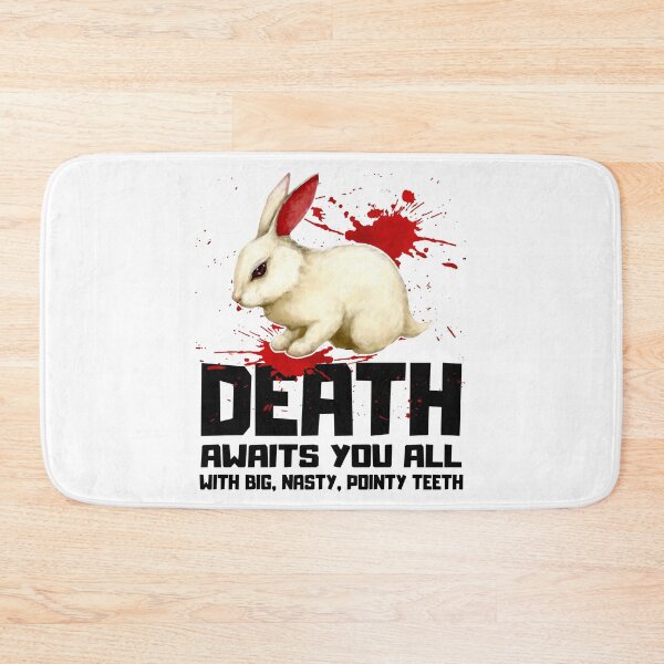 Item preview, Death Awaits You All with Big, Nasty, Pointy Teeth Funny Gift  designed and sold by NUMAcreations.