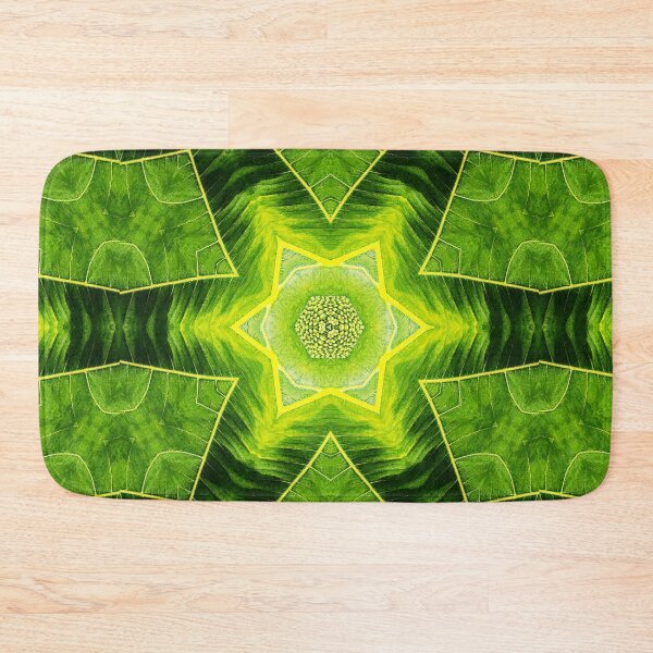 Item preview, NICE  ABSTRACT PAINTED GEOMETRIC ART BREADFRUIT PATTERN WITH LEAVES. designed and sold by Ralek.