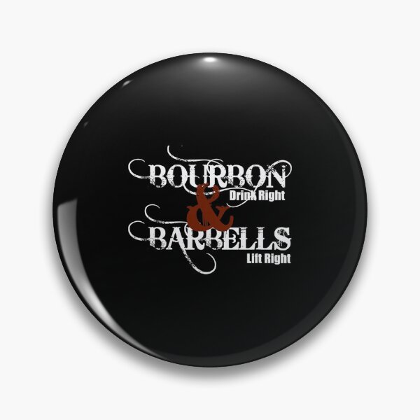 Item preview, Weight Lifting Shirt Bourbon Barbells Fitness and Whiskey designed and sold by jennifer1el8527.