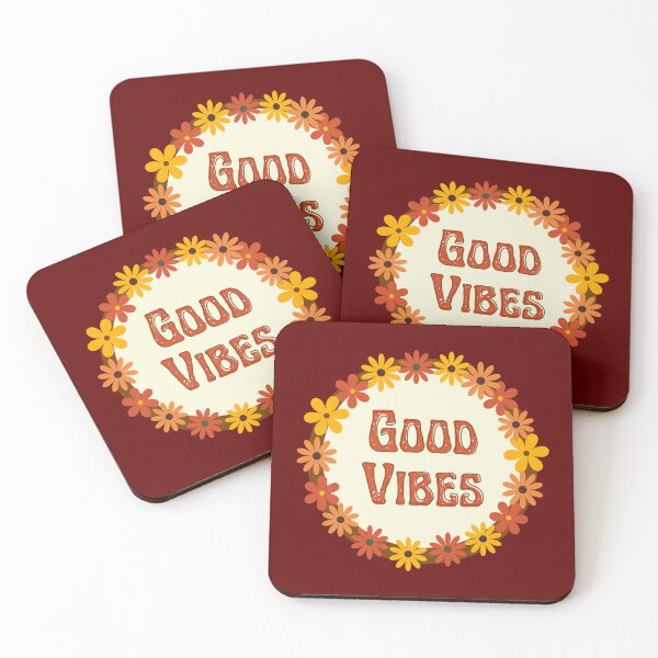 Item preview, Good vibes hippie flowers designed and sold by DemonicGloom.