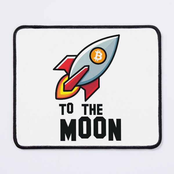 Item preview, bitcoin to the moon designed and sold by TheBitcoinStore.