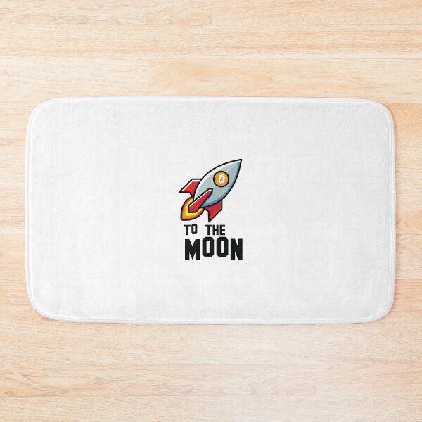 Item preview, bitcoin to the moon designed and sold by TheBitcoinStore.