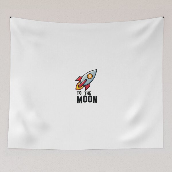 Item preview, bitcoin to the moon designed and sold by TheBitcoinStore.