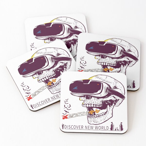Item preview, VR skull discover new world designed and sold by hamzablk.