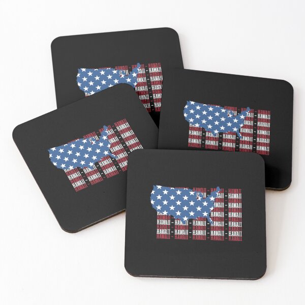 Item preview, American FLAG HAWAII city - Patriotic Gift designed and sold by DiogoCalheiros.