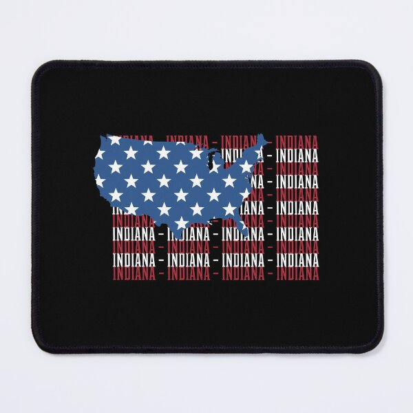 Item preview, American FLAG INDIANA city - Patriotic Gift designed and sold by DiogoCalheiros.