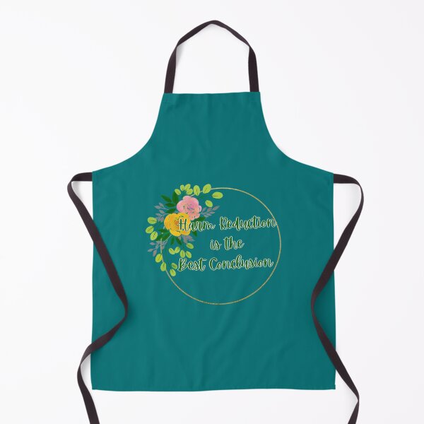 Item preview, Harm Reduction is the Best Conclusion - Colored Floral (White) designed and sold by Withloveprints.