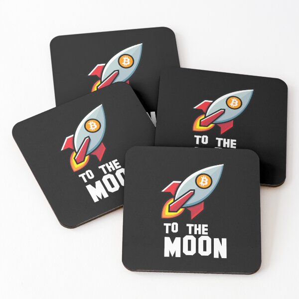 Item preview, bitcoin to the moon designed and sold by TheBitcoinStore.