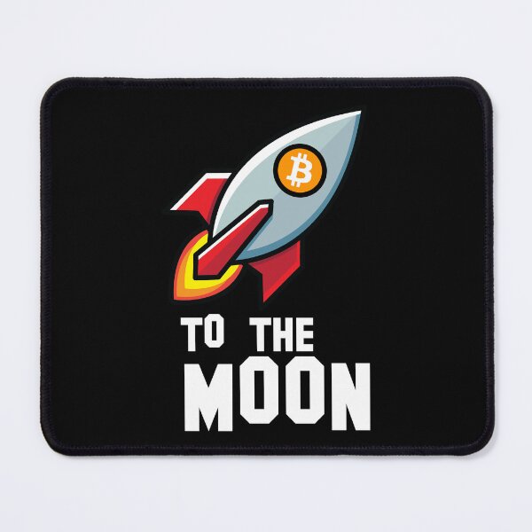 Item preview, bitcoin to the moon designed and sold by TheBitcoinStore.