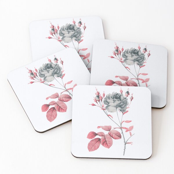 Item preview, Cumberland Rose Flower, Alternative Illustration - Black and Red Rose designed and sold by DaphneKstudio .