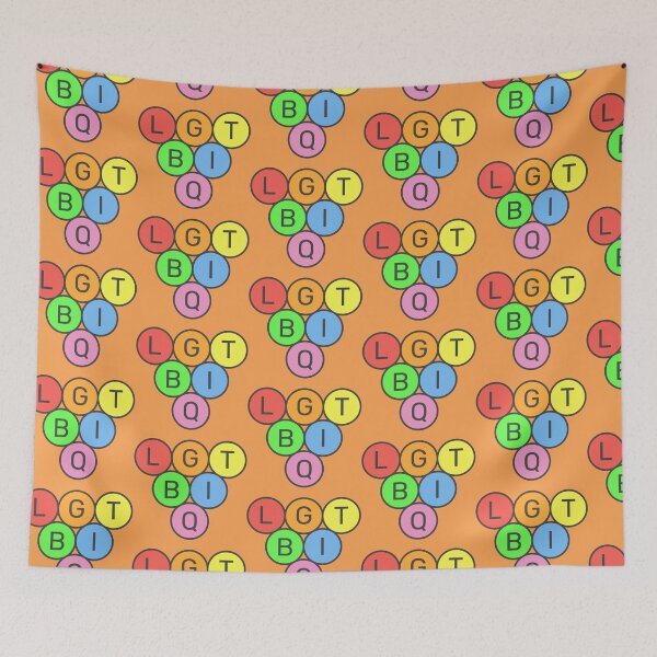 Item preview, LGTBIQ - Circles Pyramid  - Pastel colors rainbow - Upside down pyramid - Dark text designed and sold by RainbowWordLand.