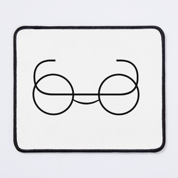 Item preview, Steve Jobs ASCII Glasses -o-o- designed and sold by kentliau.