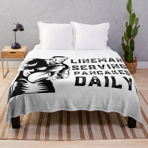 Item preview, Copy of Lineman serving pancakes daily designed and sold by Coldhand34.