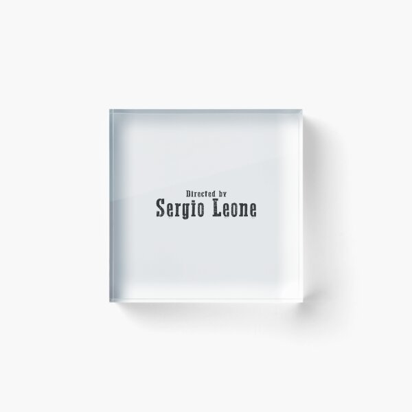Item preview, Directed by Sergio Leone *Black* designed and sold by jesus21era.
