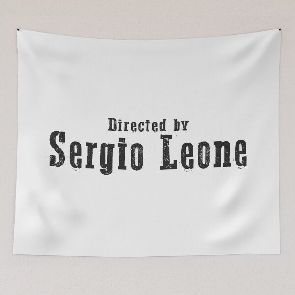 Item preview, Directed by Sergio Leone *Black* designed and sold by jesus21era.