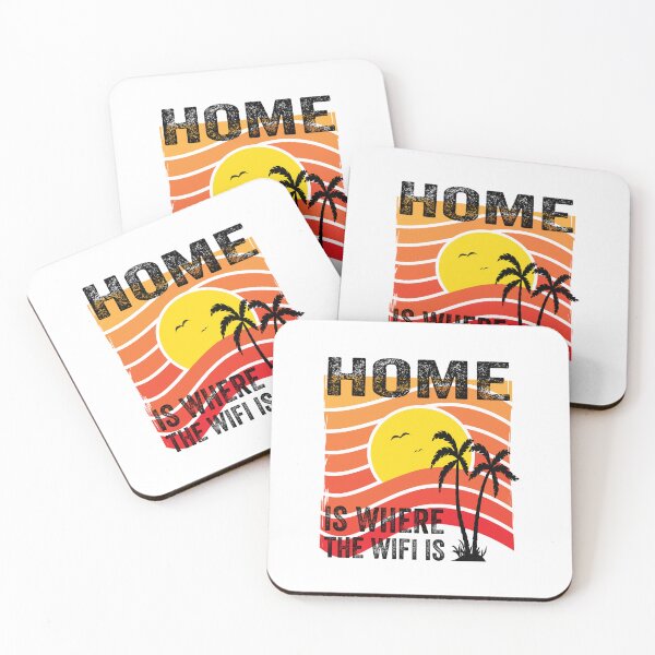 Item preview, HOME IS WHERE THE WIFI IS designed and sold by w1ckerman.