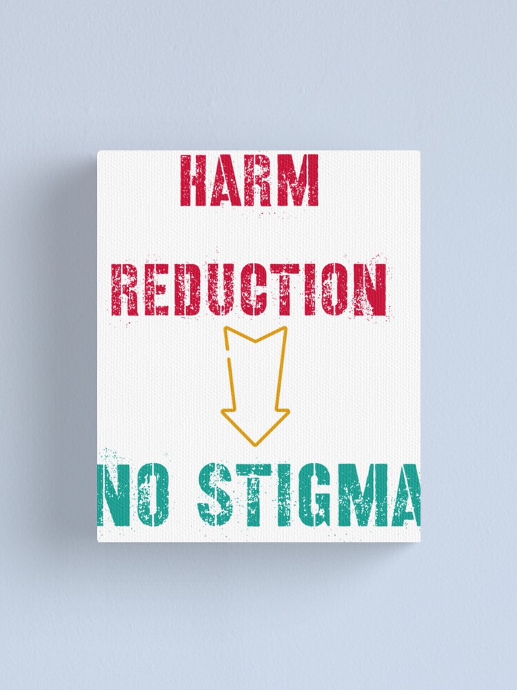 "Save live harm reduction " Canvas Print for Sale by Withloveprints