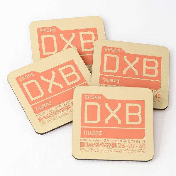 Item preview, Luggage Tag C - DXB Dubai UAE designed and sold by VoodooCircus.