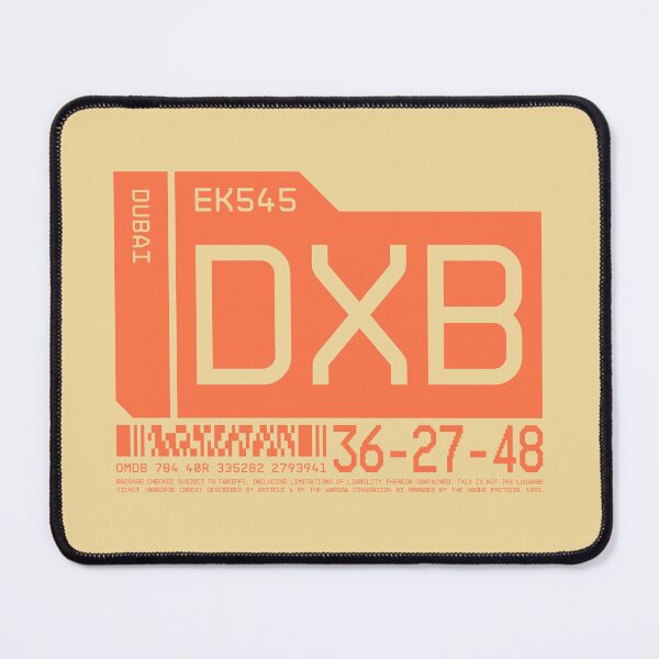 Item preview, Luggage Tag C - DXB Dubai UAE designed and sold by VoodooCircus.