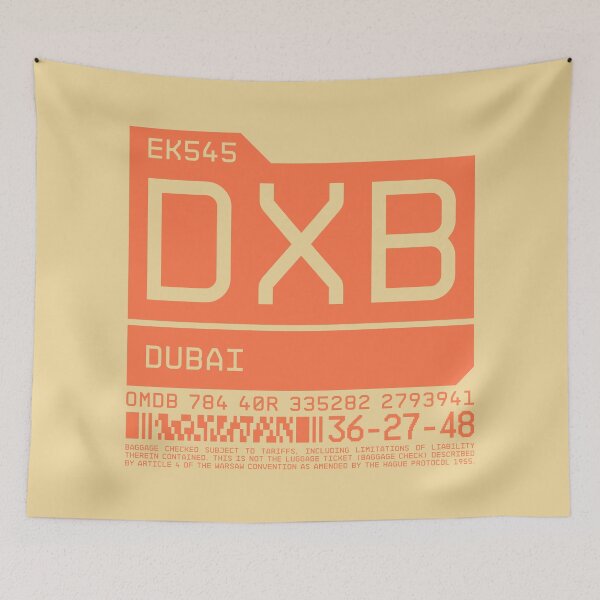Item preview, Luggage Tag C - DXB Dubai UAE designed and sold by VoodooCircus.
