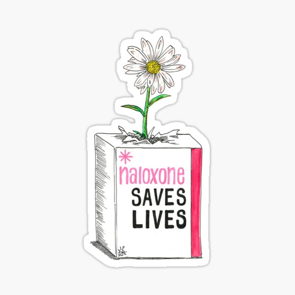 Item preview, NarcanNaloxone Box - Overdose Awareness   designed and sold by Withloveprints.